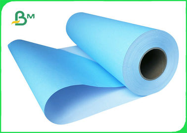 20LB Blue Tinted Bond Paper For Plotter Printers A0 A1 Clear Image Sharpness