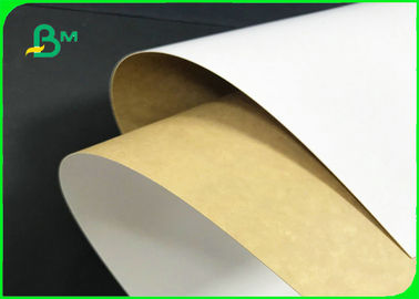 Food Grade 325GSM 360GSM White Face Kraft Paper For Packaging Food