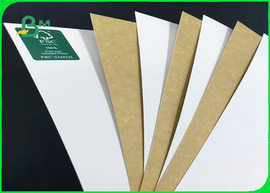 Food Grade 325GSM 360GSM White Face Kraft Paper For Packaging Food