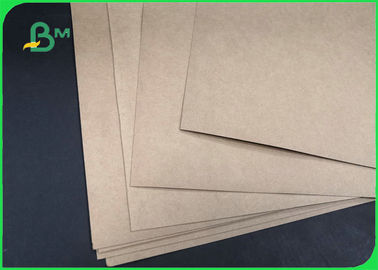 100% Safe Brown Kraft Wrapping Paper For Fried Food 300gsm Tear - Resistant