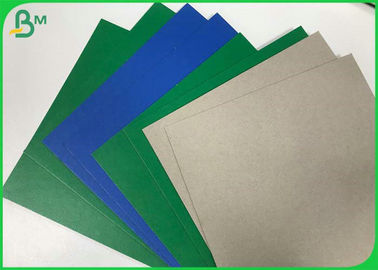 1.5MM 2MM Black Laminated Paper Cardboard With Gray Without Lamination Back