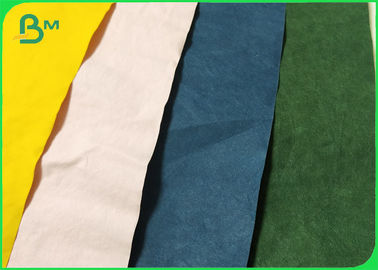 Multicolor Tear Resistance Washable Kraft Paper For Bags Plicated