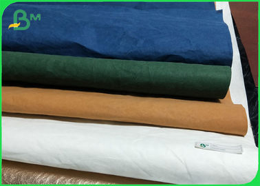 Multicolor Tear Resistance Washable Kraft Paper For Bags Plicated