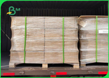 120g 60g 13.5 / 14 / 15mm Kraft Paper FDA & SGS For Paper Straws