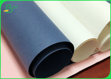 Smooth Washed Craft Paper Fabric 0.8mm Thickness Wear - Resisting