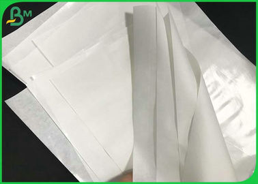 Food Grade Certified Roll 40G + 10G PE White Kraft Paper For Packaging Sugar