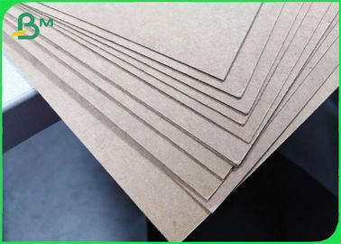 100% Virgin Fiber Kraft Paper 300gsm Unbleached For Food Natural Brown