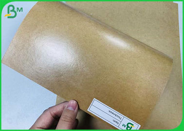 300G + 15G PE Coating Paperboard Food Brown Kraft Paper Sheets For Food Boats