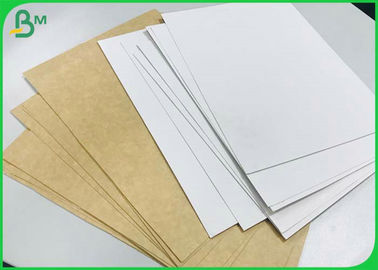 325 Gram Single White Coated Kraft Paper Board For Disposable Food Takeaway Box