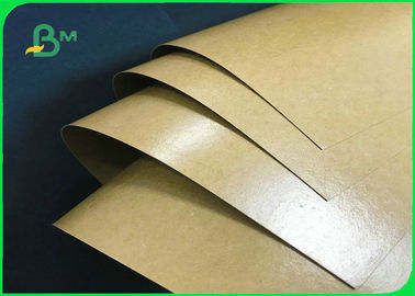 100% Food Grade Pe Film Kraft Paper 300gsm +15g For Lunch Food Boxes