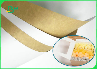 Hard Stiffness 250gsm - 360gsm White Top Kraft Liner Paper For Making Milk Boxes