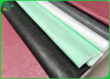 Recycled Soft Waterproof fabric Paper Roll With PU Material Coated