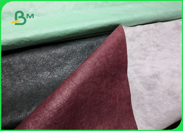Waterproof 1443R 1473R PU Laminated Colored Fabric Paper For Shopping bags