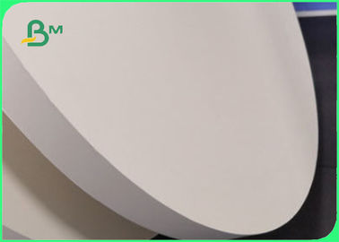 60gsm 120gsm Biodegradable Straw Paper Roll For Coffee Shop 14MM 15MM Slitted Size