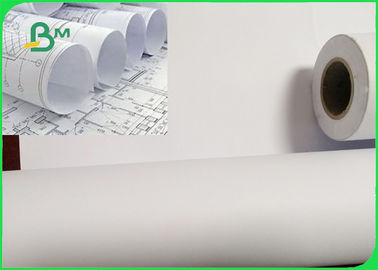 20LB CAD Inkjet Bond Plotter Paper Roll For HP Printers 36 Inch * 150 Feet