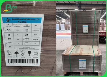 2.0 / 2.5MM Thickness Grey Chipboard Straw Board For Storage Box
