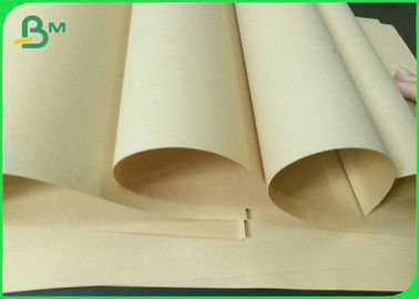 Eco - Friendly Brown Kraft Paper For Bags Envelopes 70 - 100gsm Bamboo Pulp