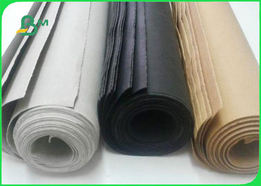 Non - Toxic 0.3mm 0.55mm Printed Washable Kraft Paper For DIY Bags