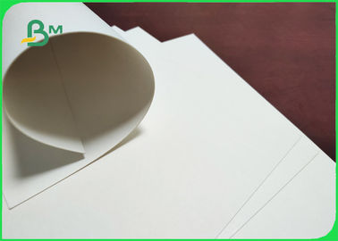 0.4mm 0.5mm Natural White Good Water Absorption Blotter Paper For Coaster