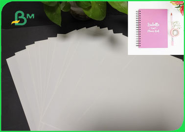 Eco - Friendly 120um 140um White Coated Stone Paper For Notebook Waterproof