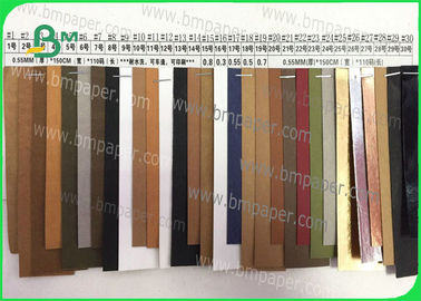 0.55mm 0.7mm Soft And Tear Resistance Washable Kraft Paper For Handbags