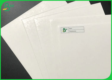 C1S One Side Glossy White Cardboard 1mm 1.5mm Duplex Board White Back Sheets