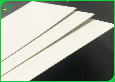 C1S One Side Glossy White Cardboard 1mm 1.5mm Duplex Board White Back Sheets