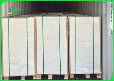 61 * 61cm 1.5mm 2.0mm ISO & SGS Duplex Board White Back For Cosmetic Boxes