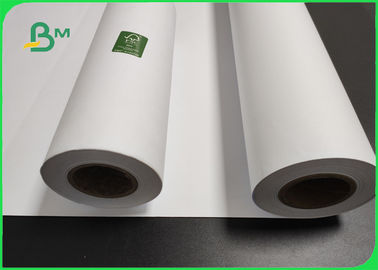 40gsm 80gsm White CAD Marker Paper For Garment Factory Moistureproof