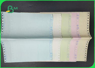 Eco - Friendly 48g 55g 80g Printed Carbonless Paper Jumbo Roll For Office