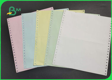 Eco - Friendly 48g 55g 80g Printed Carbonless Paper Jumbo Roll For Office