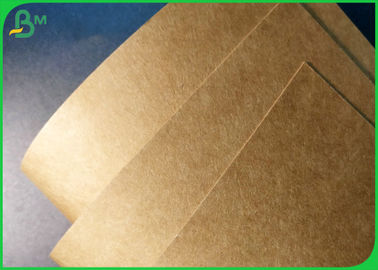 Eco - Friendly 300 GSM Food Grade Kraft Paper With Single PE Coated 15 Gram