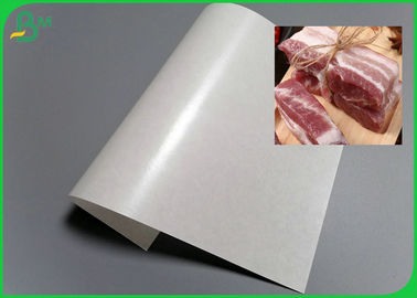 Food Grade Coated One Side PE White MG Paper Roll 30gr 40gr For Fresh Meat Wrapping