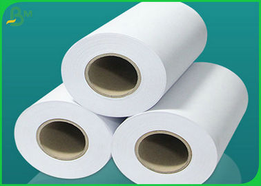 80gsm High Whiteness Roll Plotter CAD Plain Paper Of 36 Inch 42 Inch