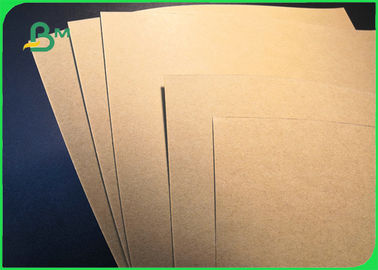 160gsm Brown Kraft Testliner Paper For Gift Wrapping 135cm Recycled Pulp