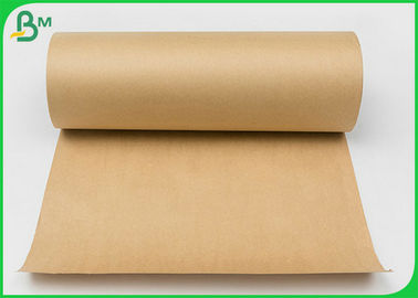 100gsm Good Strength Roll Brown Kraft Paper food Grade of 31inch 43inch Width