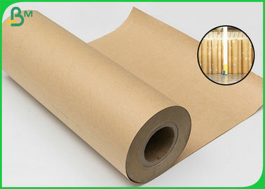 100gsm Good Strength Roll Brown Kraft Paper food Grade of 31inch 43inch Width