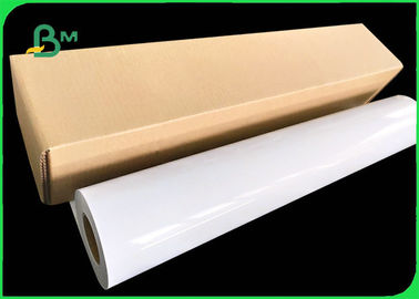 Waterproof 240gsm 260gsm RC Glossy Photo Paper 42'' X 100 Feet Large Format Roll