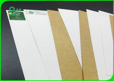 Environmental Friendly White Top Kraft Back 250gsm - 360gsm For Food Packages