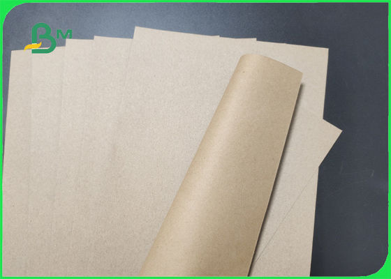 Recycle 250gsm 300gsm Brown Kraft Paper Sheet For Shoe Boxes High Stiffness