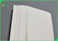 High Absorbent Uncoated Paper Coaster Board White Natural White 1.0mm - 1.6mm