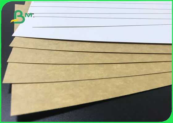 Food Grade 325GSM 350GSM C1S Coated Kraft Board For Dry Food Boxes