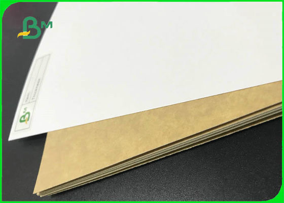 325gsm 365gsm White Top Kraft Back High Strength For Street Snacks Boxes