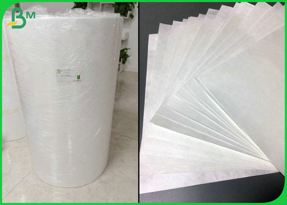 1057D 1073D White Color Fabric Paper Roll For Paper Watch Making