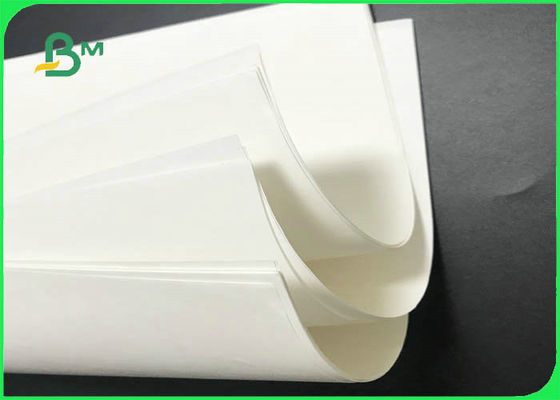 70gsm 80gsm White Kraft Paper Good Flexibility For Snacks Packaging