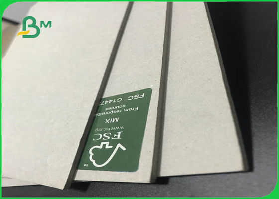 0.8mm 0.9mm Grey Paper Board Strong Stiffness For File Folder