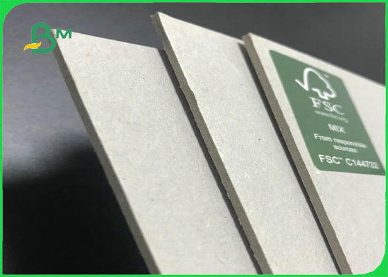 0.8mm 0.9mm Grey Paper Board Strong Stiffness For File Folder