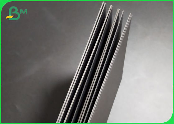 Recycled Pulp Black Paperboard Laminated 1mm 2mm Thick Making Folder Box