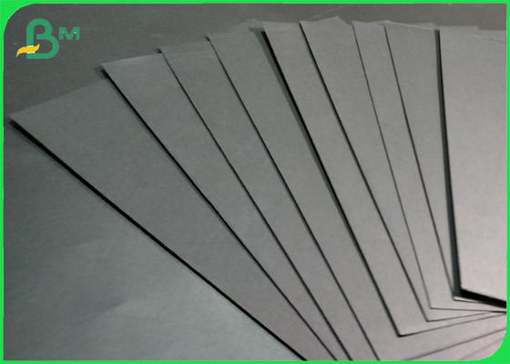 Recycled Pulp Black Paperboard Laminated 1mm 2mm Thick Making Folder Box