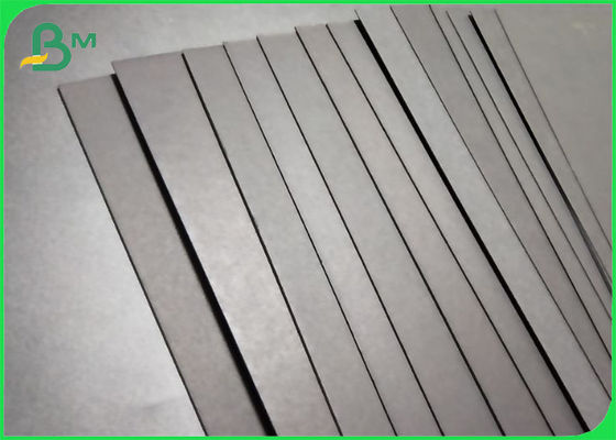 Recycled Pulp Black Paperboard Laminated 1mm 2mm Thick Making Folder Box